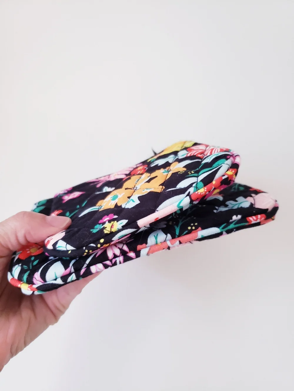 Vera Bradley Floral Print Zipper Coin Purse And Mini Bag - Picture 6 of 10